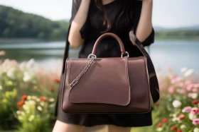 女士斜挎包真皮直播、女士真皮斜挎包价格