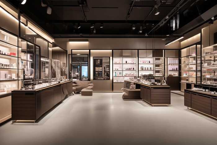 化妆品品牌商业空间布置平面图,化妆品品牌商业空间布置平面图怎么做 化妆品品牌商业空间布置平面图,化妆品品牌商业空间布置平面图怎么做