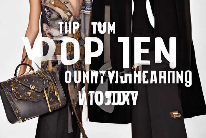 女人十大名牌衣服品牌名字；女人十大名牌衣服品牌名字图片