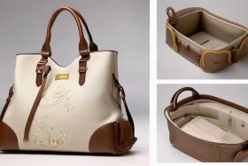 女士高档帆布斜挎包制作，女士高档帆布斜挎包制作教程