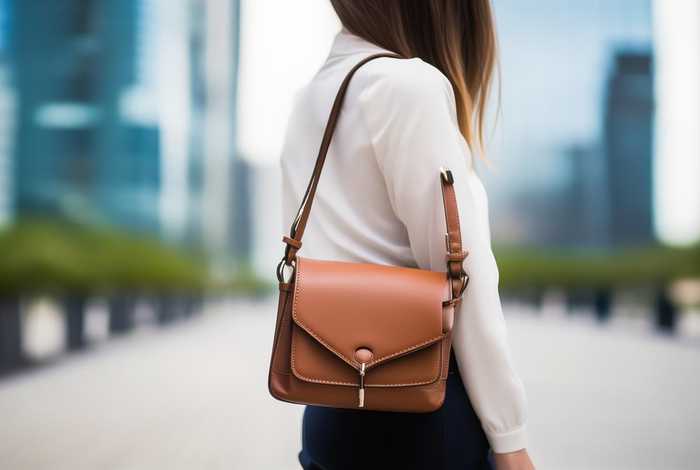 女士斜挎包的正确背法、女士斜挎包的正确背法图