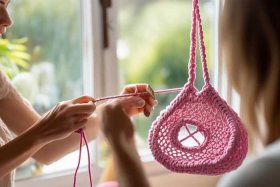 女士斜挎小包包钩织教程 女士斜挎小包包钩织教程视频