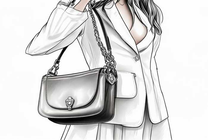 女士单肩包的背法，女士单肩包的背法图解