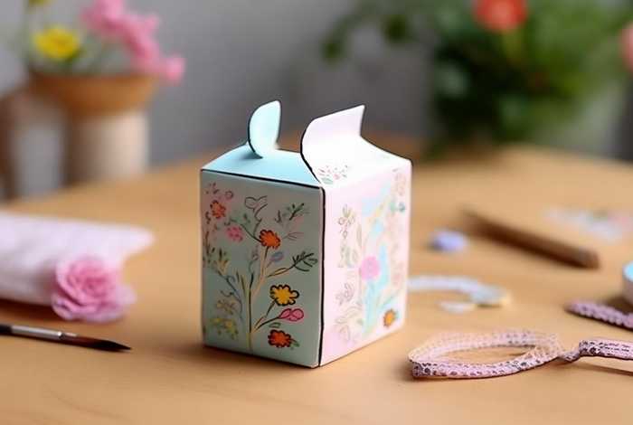 女生喜欢的简单迷你小手工，女生喜欢的简单迷你小手工牛奶纸盒子