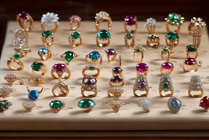 女士宝石戒指款式大全图片；女士宝石戒指款式大全图片及价格