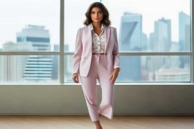 女士休闲西装英文，女士休闲西装英文怎么说