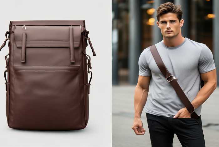 男士牛津布单肩包新款2025爆款、男士牛津布单肩横款包