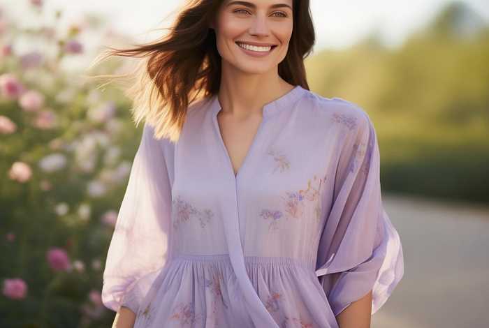 女士休闲宽松小衫（女士休闲宽松小衫图片）