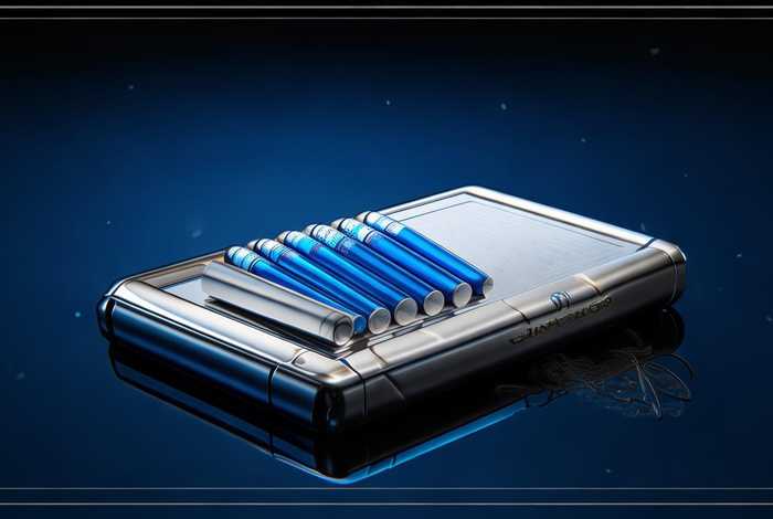 品牌lang - 品牌蓝色细支