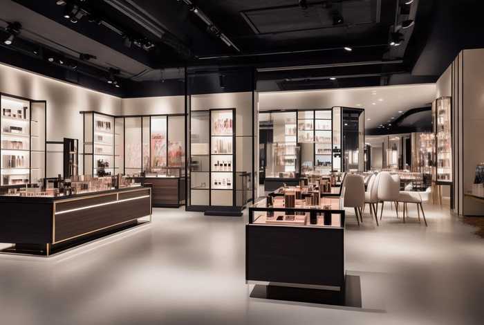 化妆品品牌商业空间布置平面图,化妆品品牌商业空间布置平面图怎么做 化妆品品牌商业空间布置平面图,化妆品品牌商业空间布置平面图怎么做