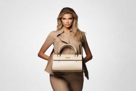 女士手提包模特图片；女士手提包模特图片高清