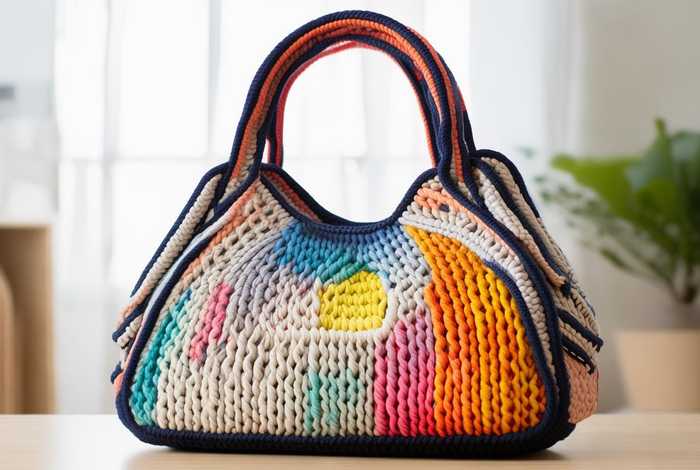 今年最流行的包包钩针编织、实用又美观的包包,简单钩针编织就能完成