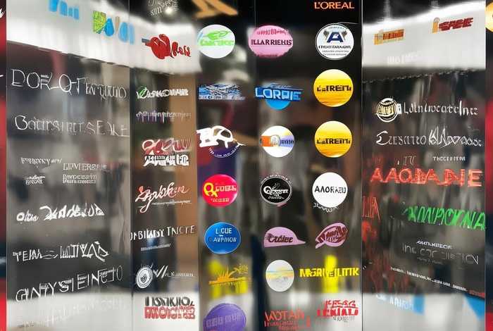 欧莱雅旗下品牌logo；欧莱雅旗下的全部品牌的logo