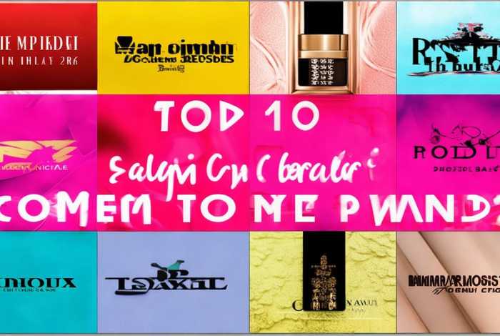 化妆品十大品牌排行榜前十名、化妆品十大品牌排行榜前十名图片