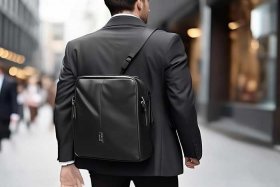 华朗迪尔男士单肩包 华朗迪尔包包好不好