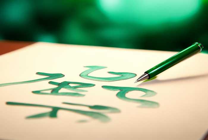 绿的拼音 - 绿的拼音笔顺