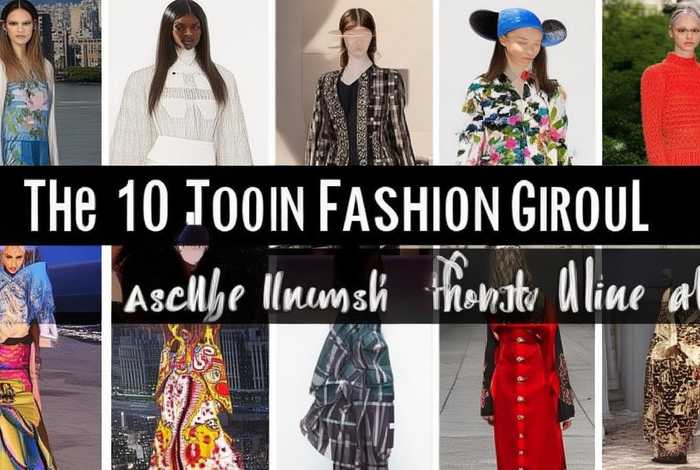 全球时尚榜单排行榜前十名，全球时尚榜单排行榜前十名有哪些