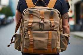 男士帆布双肩背包图片欣赏 - 男士帆布双肩背包图片欣赏大全