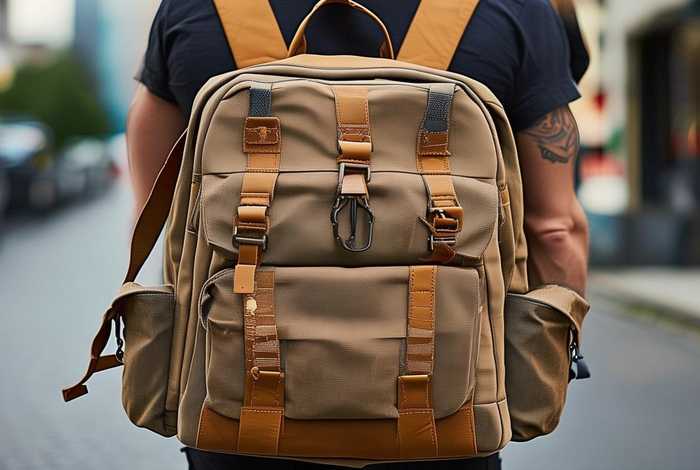 男士帆布双肩背包图片欣赏 - 男士帆布双肩背包图片欣赏大全