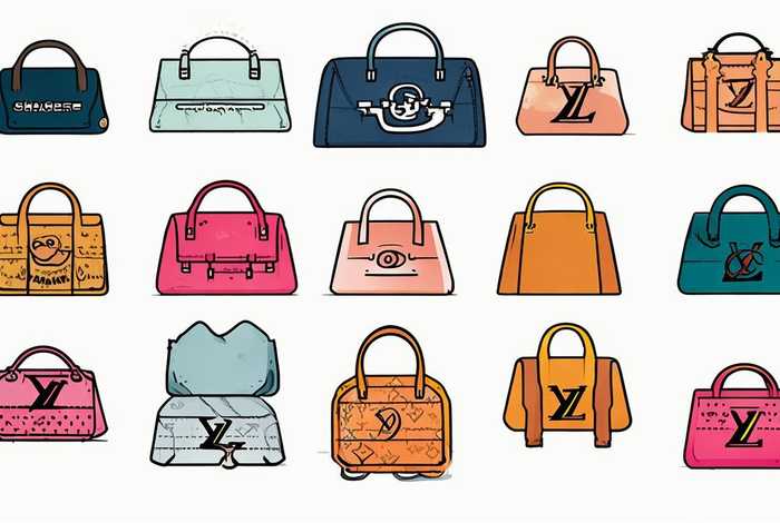 名牌包包标志大全图片简笔画（名牌包包标志大全图片简笔画可爱）