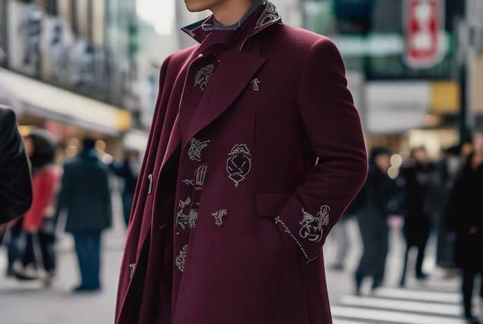 日本loewe男士大衣；日本loewe官网