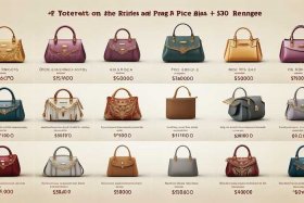 女士包包品牌档次划分图解（女士包包品牌档次划分图解及价格）