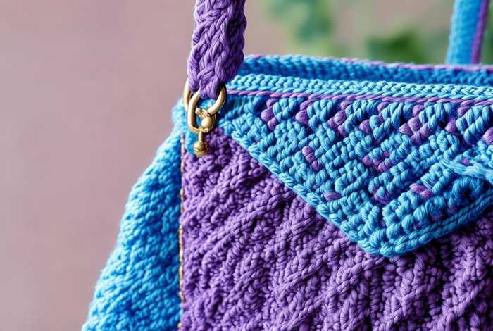 女士斜挎包钩针视频、女士斜挎包钩针视频图解