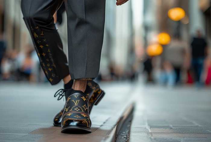 路易威登男装时尚商务、路易威登商务男鞋