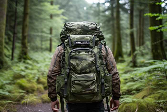 男士双肩背包探路者 探路者户外双肩背包