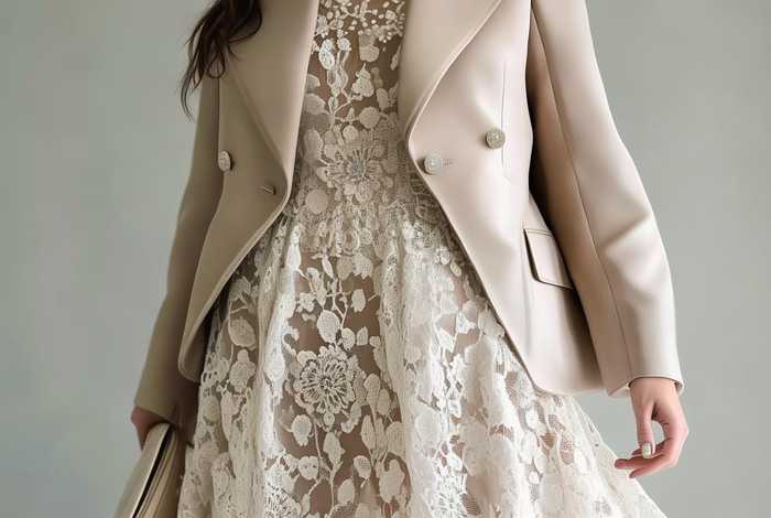 蕾丝连衣裙怎么搭配外套(蕾丝连衣裙怎么搭配外套好看) 蕾丝连衣裙怎么搭配外套(蕾丝连衣裙怎么搭配外套好看)