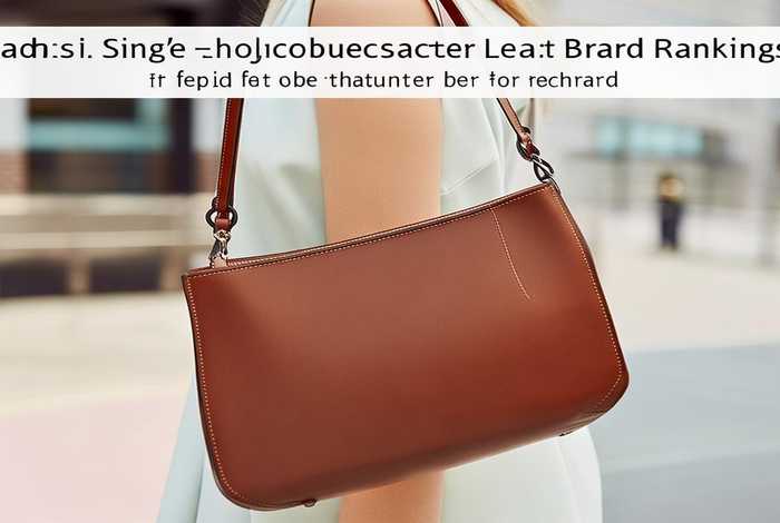 女士单肩小皮包品牌 女士单肩小皮包品牌排行榜