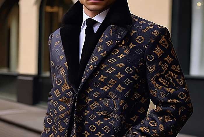 路易威登男款外套；路易威登男士外套