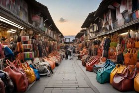 三元里皮具包包市场 三元里皮具批发市场攻略