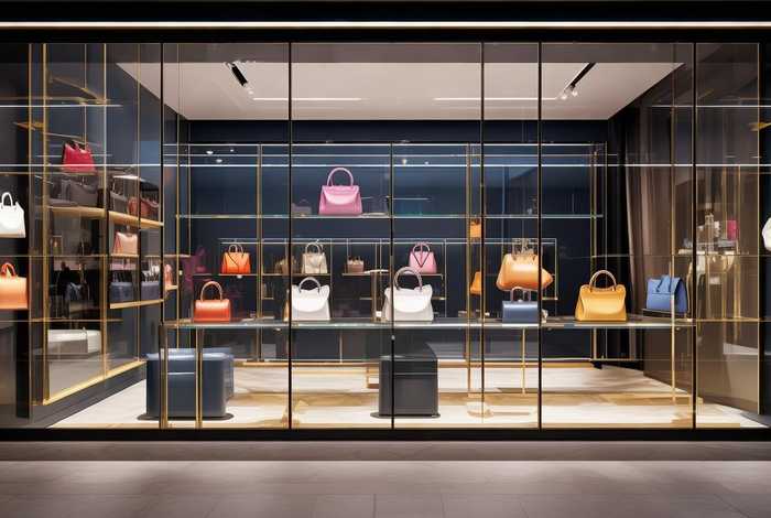 商场包包店铺装修效果图 - 商场包包店铺装修效果图片