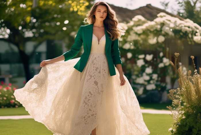 蕾丝连衣裙怎么搭配图片欣赏；蕾丝连衣裙怎么搭配图片欣赏女