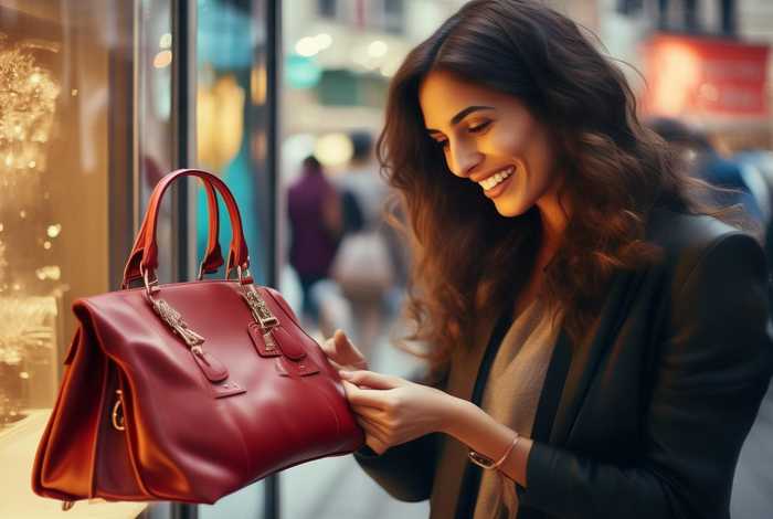 女人买包的图片大全，女人买包的图片大全大图