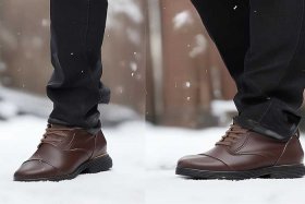 男士休闲皮鞋最新款，男士休闲皮鞋最新款冬天价格真皮