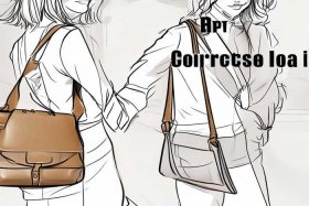 女士斜挎包正确挎法图解 女士斜挎包正确挎法图解视频