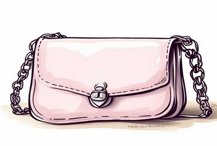 女人小包包女人简易小包，女生小包简笔画