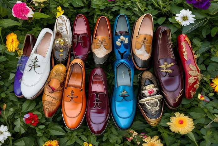 男士鞋子十大轻奢品牌 男士鞋子十大轻奢品牌像花