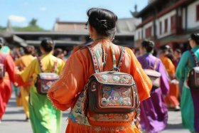 女式手机包斜挎包跳广场舞，手机斜挎包女式手工做法