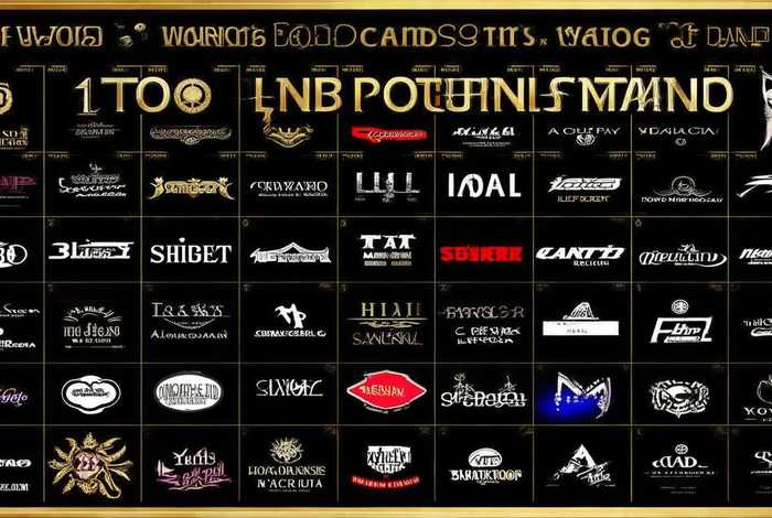 全球奢侈品牌排行及logo（全球奢侈品牌100强logo）