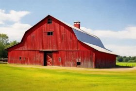 美国谷仓是什么意思；美国谷仓为什么是红色