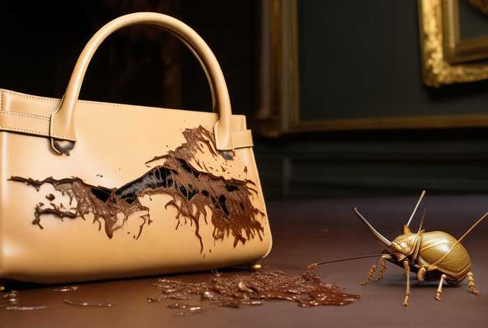 奢侈包包油边蟑螂会吃吗；包包的油边被蟑螂吃了怎么补