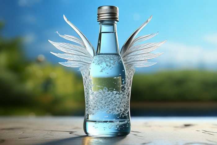 瓶口带翅膀的矿泉水（瓶口带翅膀的矿泉水品牌）