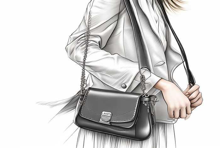 女士单肩包的背法，女士单肩包的背法图解