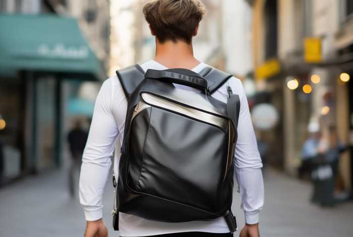 男士胸前包斜挎包爆款，男士胸前斜挎包的背法