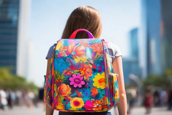 年轻女孩背的包，年轻女孩背的包包