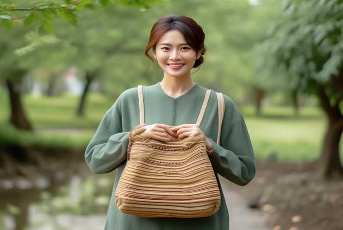 女士手拿布包；女士手拿布包图片