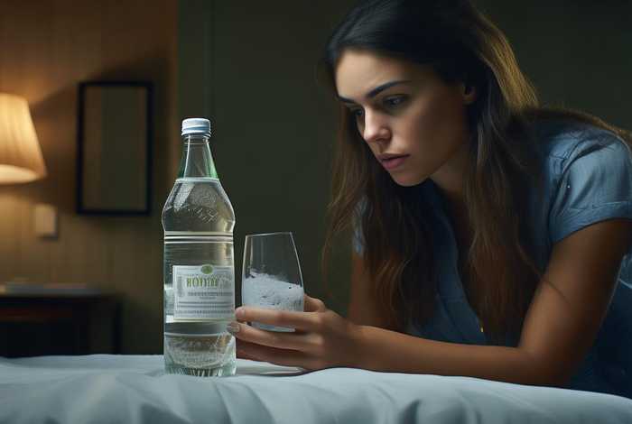 酒店矿泉水发现、女子酒店和矿泉水发现味道不对